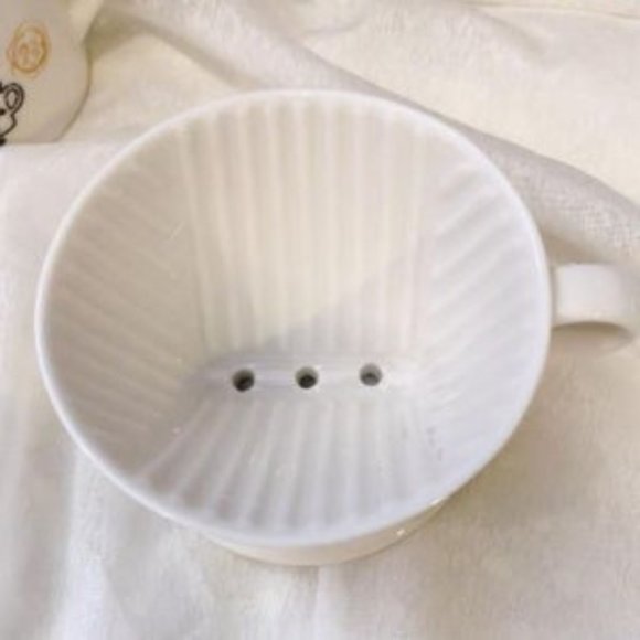 Rilakkuma - Ceramic Coffee Dripper & Mug Set (White) - Picture 4 of 5